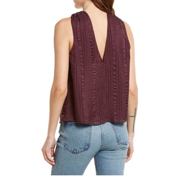 Frame Silk Halter Style Sleeveless Blouse - Picture 1 of 12